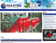 Tablet Screenshot of mastek.it